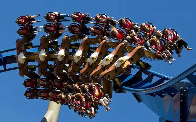 Wild Eagle Roller Coaster at Dollywood