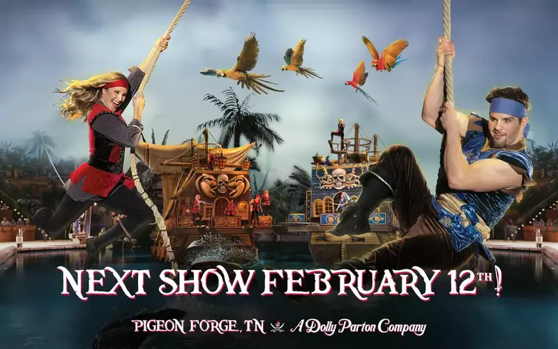 Pirates Voyage in Pigeon Forge, TN opening February 12th for our 3rd season!