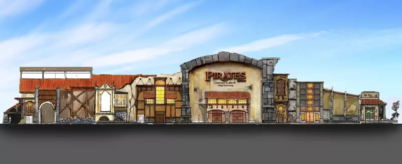 Pirates Voyage Panama City Beach Rendering