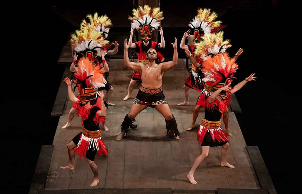 performers dancing during South Pacific Celebration