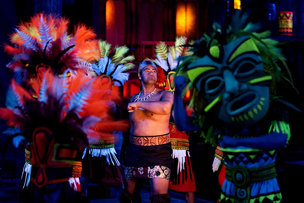performer during South Pacific Celebration