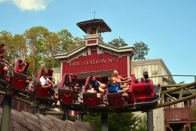 FireChaser Express roller coaster