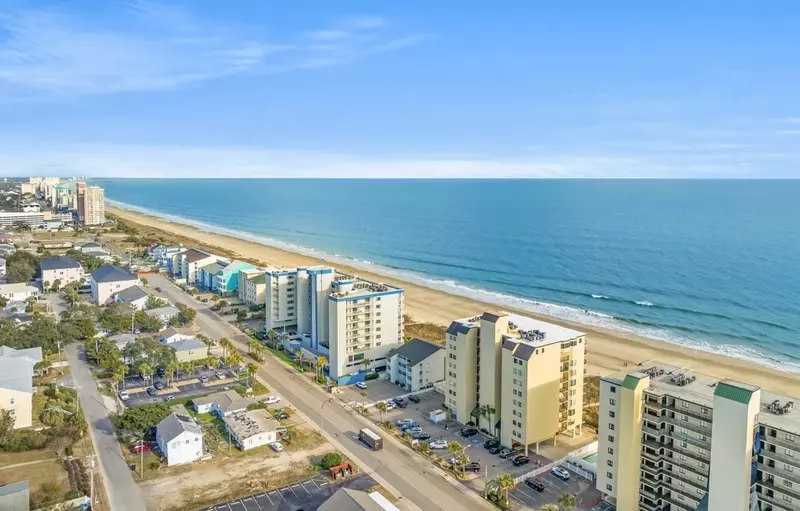 aerial view of Myrtle Beach