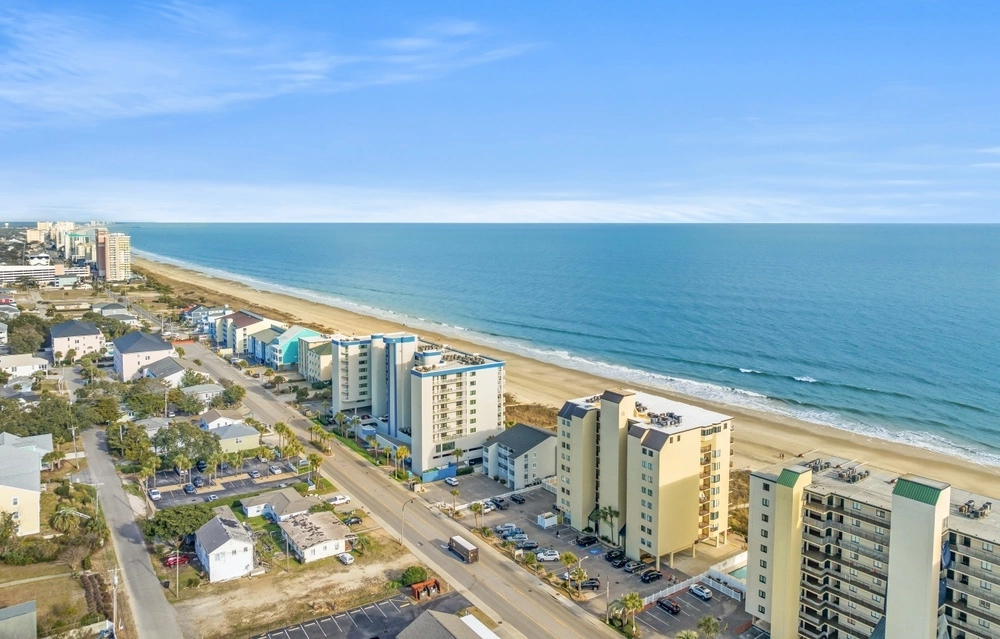 aerial view of Myrtle Beach